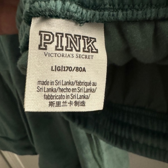 Victoria Secret Pink Velour Set - Picture 3 of 5